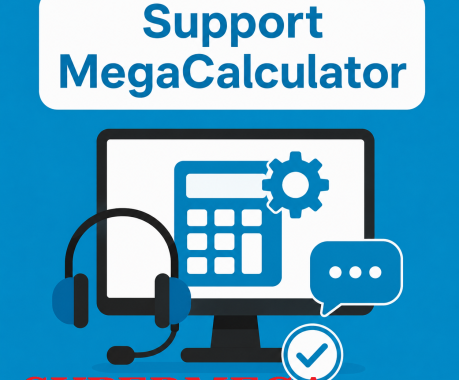 Support MegaCalculator SuperMega Support MegaCalculator SuperMega